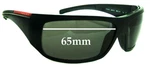 Sfx Replacement Sunglass Lenses Fits Prada SPS01L - 65MM Wide. Fixed Price $36.99.