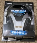 As-is Roland RH-50 High Definition Headphones Ear Pad Deteriorating New Old Stk. Fixed Price $44.95.