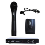 6023VL Vhf Channel Wireless Microphone With 1 Handheld & Lapel. Fixed Price $49.95.