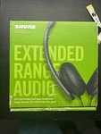 New Shure SRH144 Portable Semi Open Headphones Black. Fixed Price $54.00.
