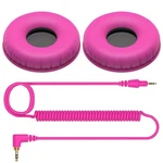 Pioneer HC-CP08-Y Pink Replacement Pads Accessories For HDJ-CUE1 Headphones. Fixed Price $39.00.