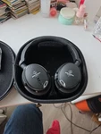 Audio-technica Quiet Point ATH-ANC9 Noise Cancelling Headphones W/ Case. Fixed Price $30.00.