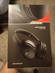 Bose Quietcomfort Wireless Noise Canceling Over-ear Headphones, Black 40MM. Fixed Price $269.99.