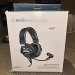 Audio-technica BPHS1 Broadcast Stereo Headset With Dynamic Boom Microphone. Fixed Price $140.00.
