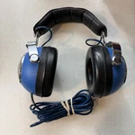 Vtg Stanton Dynaphase 40 Stereo Headphones Blue Atomic Over The Ear Japan Tested. Fixed Price $35.62.