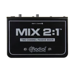 Radial 2:1 Passive 2-CHANNEL Stereo-to-mono Mixer. Fixed Price $159.99.