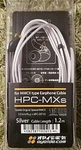 Oyaide Hpc-mxs Silver Headphone Re-cable 1.2M For Mmcx 3.5 Stereo Mini Plug. Fixed Price $86.39.