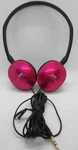 Jvc HA-S160 Pink Headband Headset Wired Folding Small Lightweight Headphones. Fixed Price $19.99.