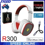 Ferrari By LOGIC3 - R300 (anc) Headphones White 3.5MM & Iphone Lightning Plugs. Fixed Price $407.55.