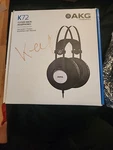 Akg K72 Closed-back Stereo Studio Recording Headphones W/ 40MM Drivers. Fixed Price $45.00.