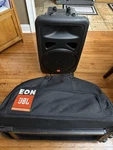 Jbl Large Speaker Two Way 15 Inch Xlr Powered Venue With Bag Tested 100%. Fixed Price $267.48.