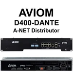 Aviom D400-DANTE Personal Audio Mixer A-net Distribution. Fixed Price $1399.99.