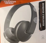 Sharper Image Wireless Titanium Headphones With Adjustable Headband. Fixed Price $24.99.