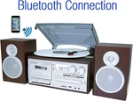 Boytone BT-28SPS Bluetooth Record Player Turntable, Am/fm, Cassette, Cd. Fixed Price $145.00.