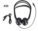 Listen Technologies LA-402 Universal Stereo Headphones #59. Fixed Price $19.50.
