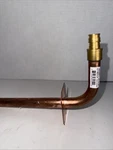(3) Conbraco 1/2" 8" Pex Crimp Copper Pipe Stubout With Ear EPXSTUBWE12. Fixed Price $49.99.