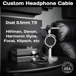 Hifiman HE350 / HE4XX HE400I HE400SE HE5SE HE560 V4 HE6SE Cable. Fixed Price $80.95.