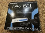 Open Box Peavey PV-1 V1 Bl Single Channel Wireless System. Fixed Price $100.00.