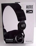 Altec Lansing Headphones MZX756-BLK Kickback Black New. Fixed Price $33.99.