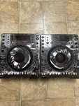 Pioneer CDJ-1000 MK1-PAIR Tested & Working-w/custom Skins Decal. Fixed Price $360.00.