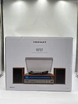 1975T Turntable System With Bluetooth, Cd, Am/fm And Included Speakers, Walnut. Fixed Price $349.99.