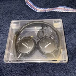 Panasonic RP-HX70 Slimz Foldable Headphones With Retractable Cord. Fixed Price $25.00.