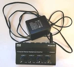 Pyle PHA40 Channel Stereo Headphone Amplifier. Fixed Price $10.00.
