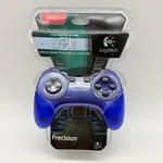 Logitech Precision Blue Wired Usb Video Game Pc Controller Advanced D-pad 2006. Fixed Price $26.09.