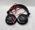 Sony MDR-V55/BR Headphones Black(need New Pads). Fixed Price $29.99.