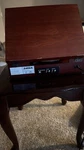 Pyle-pro Vintage Wood Turn Table Record Player PVNTT6UMT No Issues- New Needles. Fixed Price $75.00.