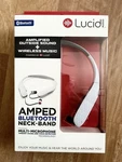 Lucid Audio Headband White Bluetooth Ear Headphone. Fixed Price $39.00.