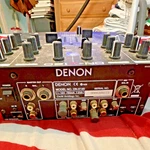 Untested Denon DN-X120 Dj Mixer 2-CHANNEL 2-BUS Digital 3-BAND Eq Crossfader. Fixed Price $73.00.