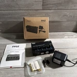 Pyle PHA40 4-CHANNEL Stereo Headphone Amplifier 1/4" Connectors Control Unit. Fixed Price $19.99.