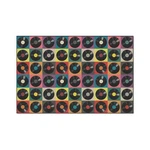 Vinyl Record Heavy Duty Floor Mat Music Lover's Entrance Rug, Retro Studio. Fixed Price $259.22.