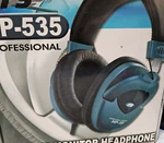 Jts HP-535 Professional Studio Monitor Headphones With Padded Ear Cushion. Fixed Price $85.99.