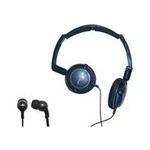 Soniq Kaboom! Headphone/earphone Combo Pack - Blue. Fixed Price $20.89.