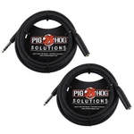 Pig Hog PHX14-10 1/4" Trsf To Trsm Headphone Ext. Cable, Feet (2-PACK). Fixed Price $19.95.