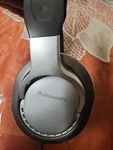 Panasonic Stereo Headphones Silver RP-HT360 Tested Works Great. Fixed Price $30.00.