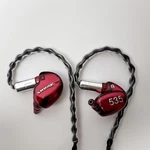 Shure SE535 Sound Isolating Earphones With 3.5MM Pro Cable Black-red Earbuds. Fixed Price $215.91.