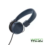 Wesc Piston Street Ear Stereo Headphones With Mic Navy Os. Fixed Price $43.99.