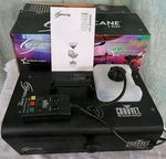 Euc! Chauvet Dj Hurricane 1300 Fog Machine W/timer Remote, Box, & Manual. Fixed Price $180.00.