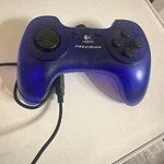 Logitech Precision Controller G-UG15 Wired Universal Usb Pc Gamepad Clear Blue. Fixed Price $11.99.