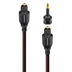 Audioquest Cinnamon Toslink Optical Cable With Mini-adaptor (16.42 Ft.). Fixed Price $199.95.