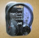 Jvc Stereo Wired Headphones Black Flat & Foldable HA-S140-B. Fixed Price $26.99.