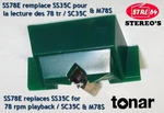 SS78E SS35C Stylus Rpm Tonar / Shure SC35C M70BX M78S N78S. Fixed Price $73.00.