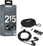New Shure SE215 In-ear Earphones Earbuds Headphones Iem Monitors Black. Fixed Price $98.00.
