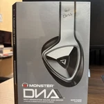 Monster Dna Pro Ear Headphones White Tuxedo New - Factory Sealed 3,5MM. Fixed Price $149.90.