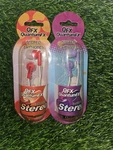 2 Qfx Quantum Stereo Headphones H-3 New Sealed In Package Red & Purple. Fixed Price $9.00.