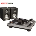Crosley K100 K-series 2-SPEED Bluetooth Turntable System W/ Dual Speakers. Fixed Price $369.95.