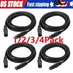 Premium Xlr To Female All Sizes Microphone Cable Balanced 3 Pin Pro Grade. Fixed Price $16.26.
